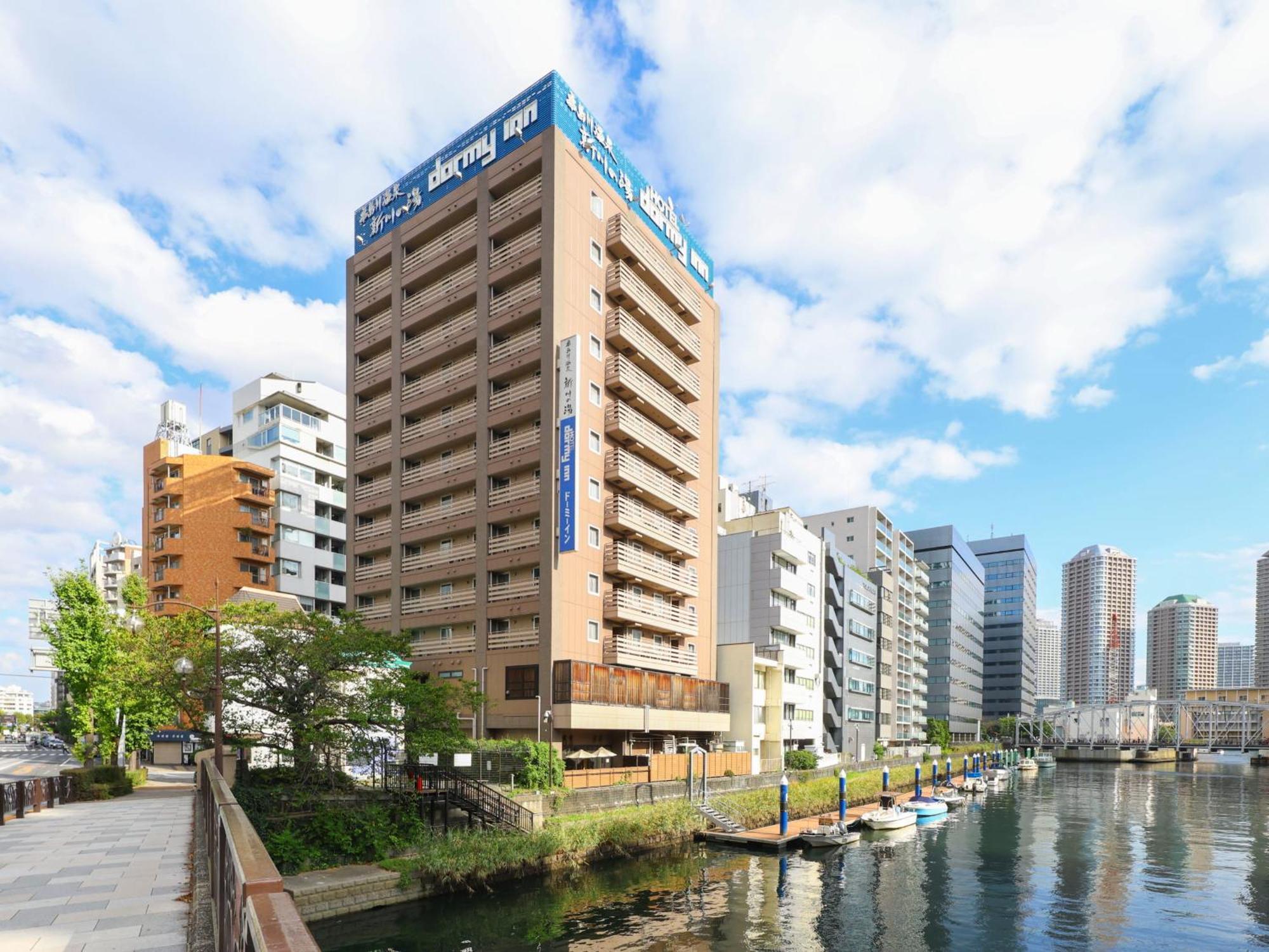 Dormy Inn Tokyo Hatchobori Hot Spring Exterior foto